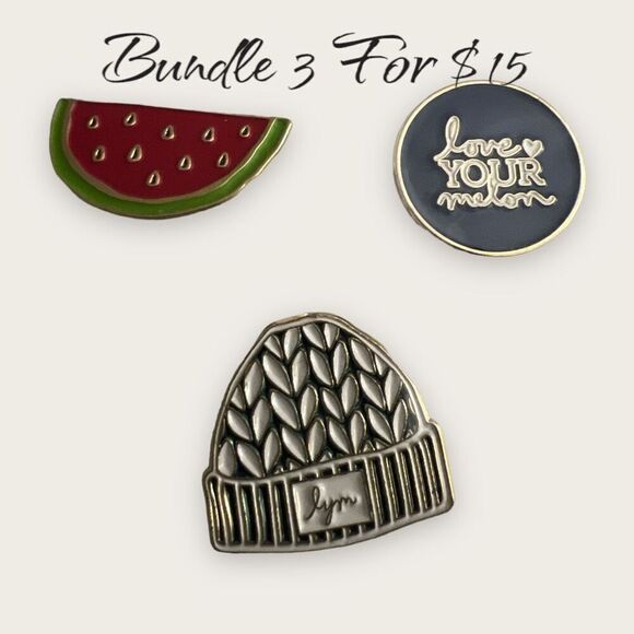 Bundle 3 for $15 | Love Your Melon Pins - Picture 5 of 10
